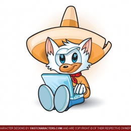 Cartoon Cat Character Design