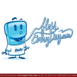 Cartoon  Dentist Character Design