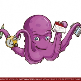 octopus-mascot-design