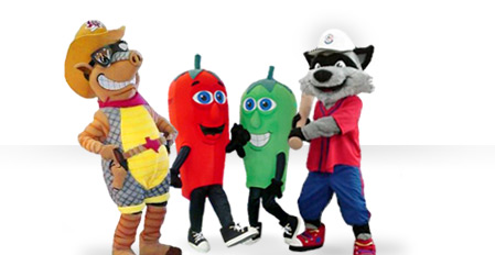Professional mascot costume design