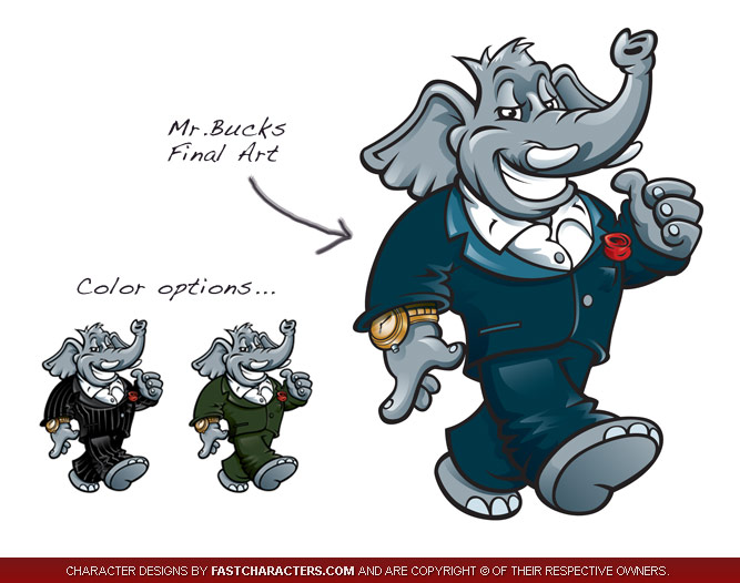 elephant mascot clipart - photo #45