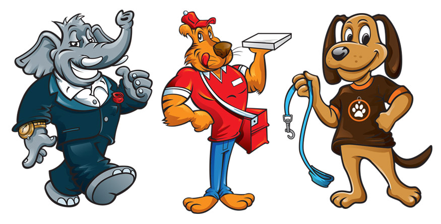 Mascot Design And Cartoon Character Illustration Mascot Design And Cartoon Character Illustration